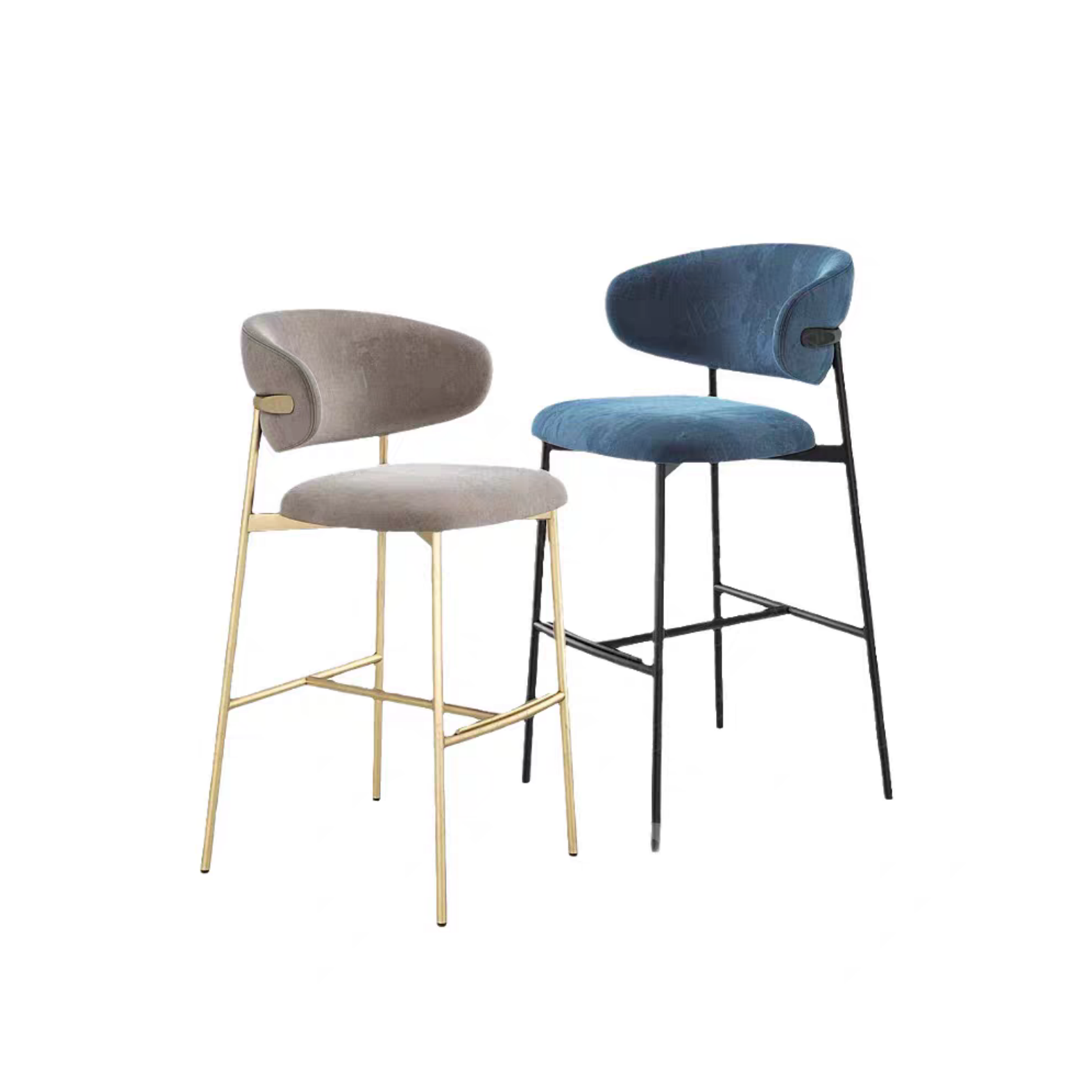 CC676 Bar stools Stainless steel chair frame