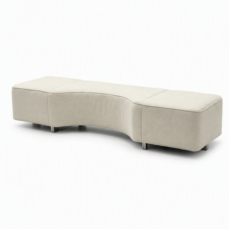 BB06 Italian Minimalist Upholstered Bed End Bench – 2040×590×410mm