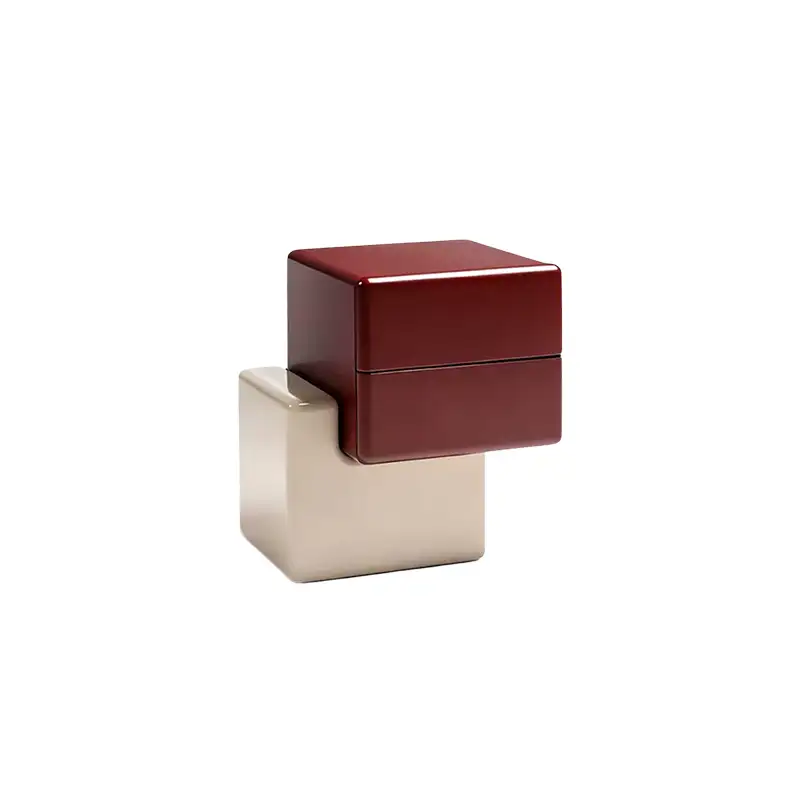 BTK260A Modern Minimalist Nightstand with High-Gloss Lacquer Finish