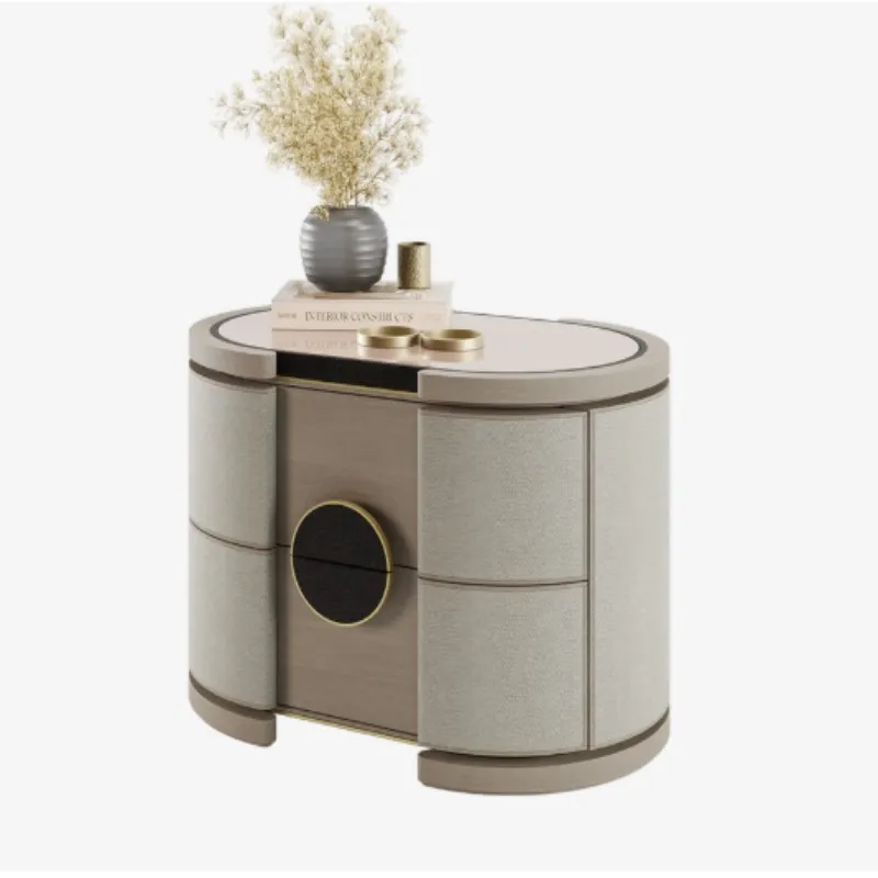 High-end custom nightstand AVS01