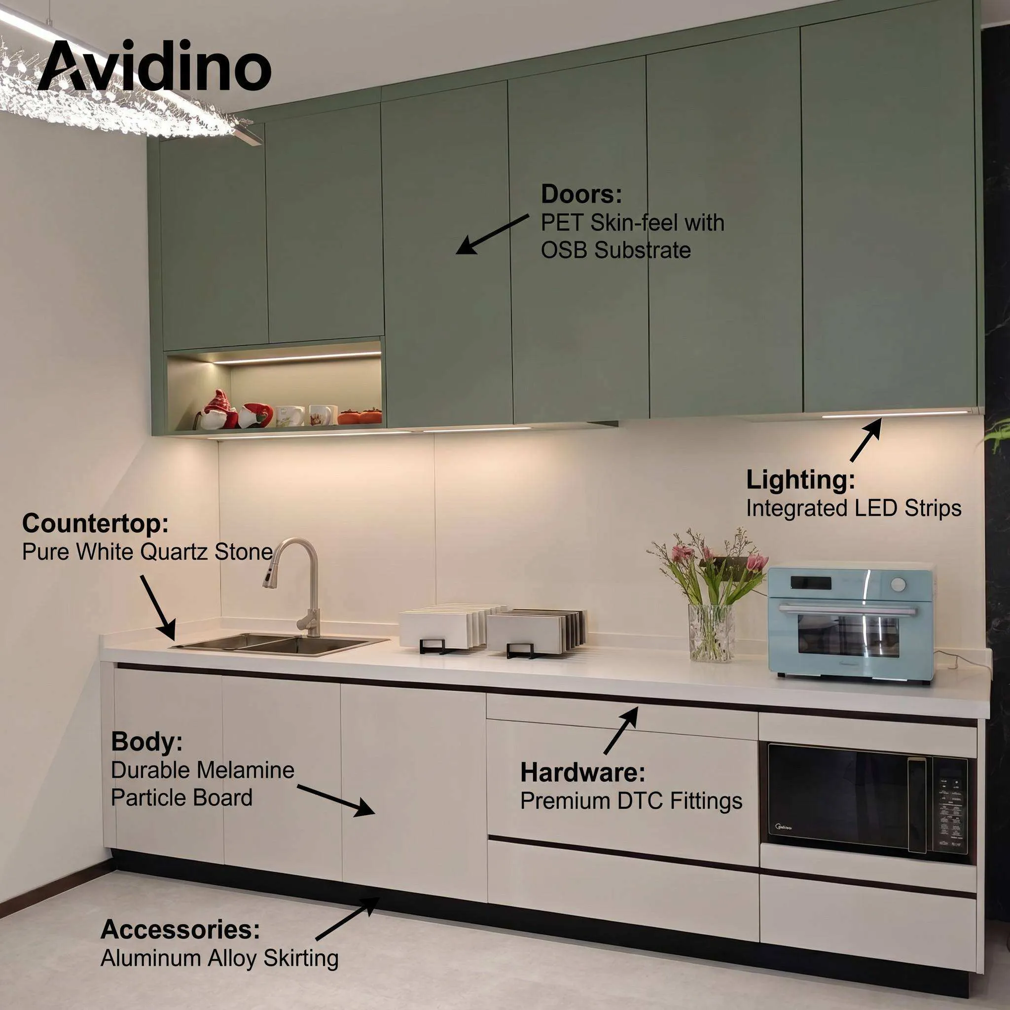 Kitchen CabinetsKC001（3）