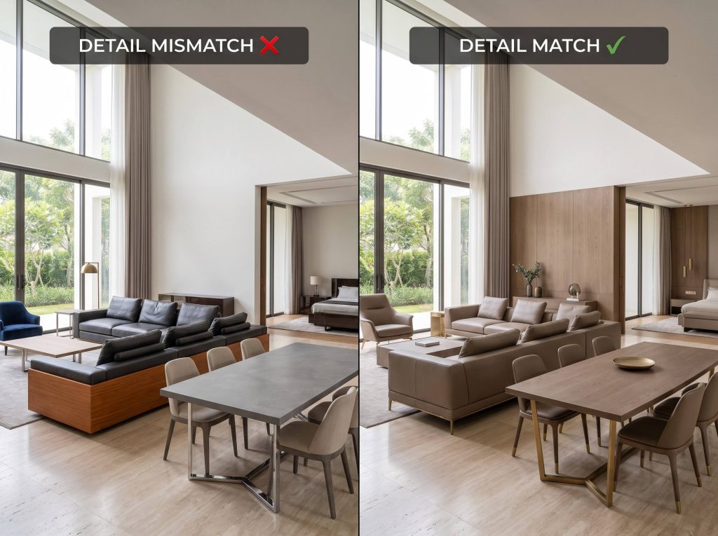 Materials and Visual Consistency