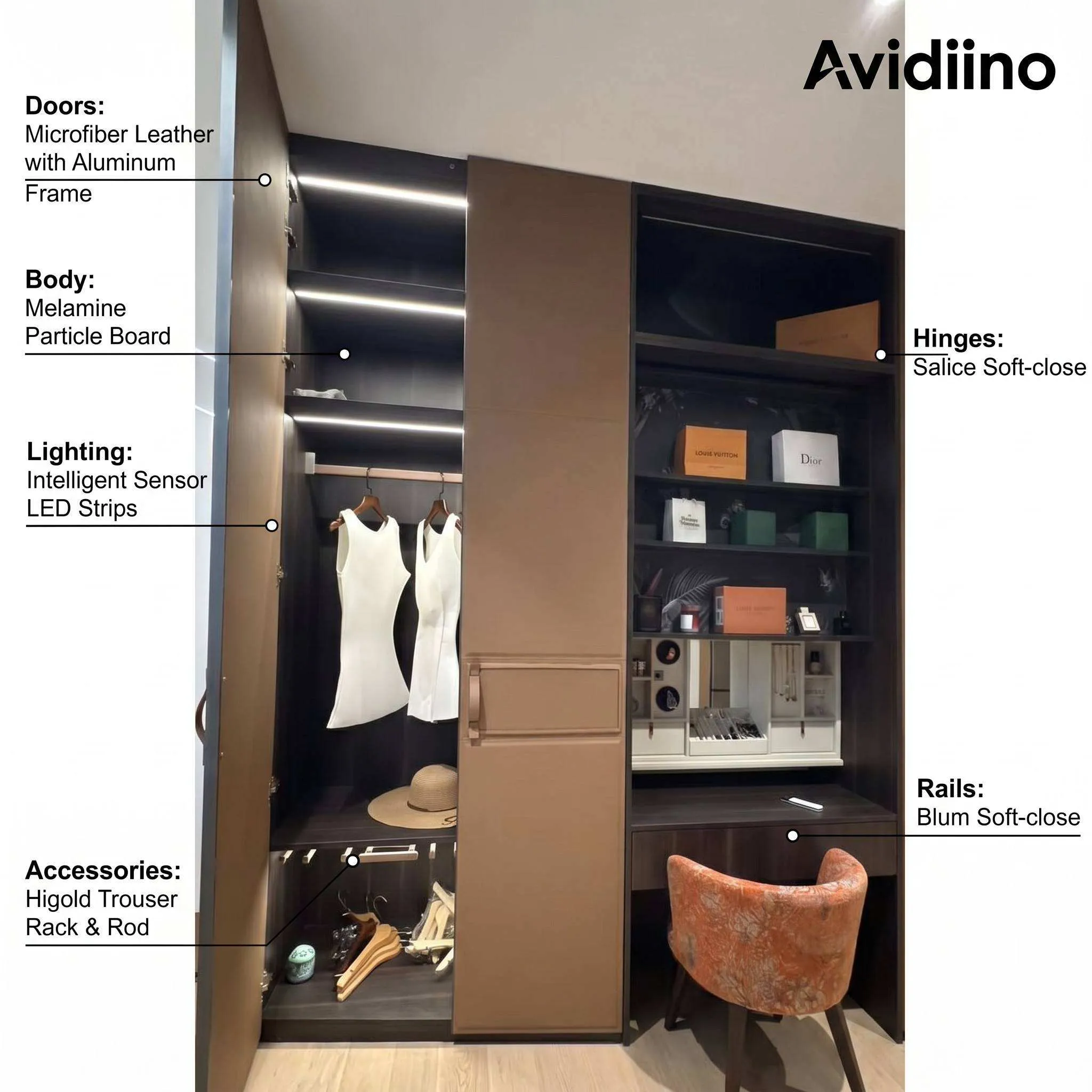 Wardrobe(4)HW001