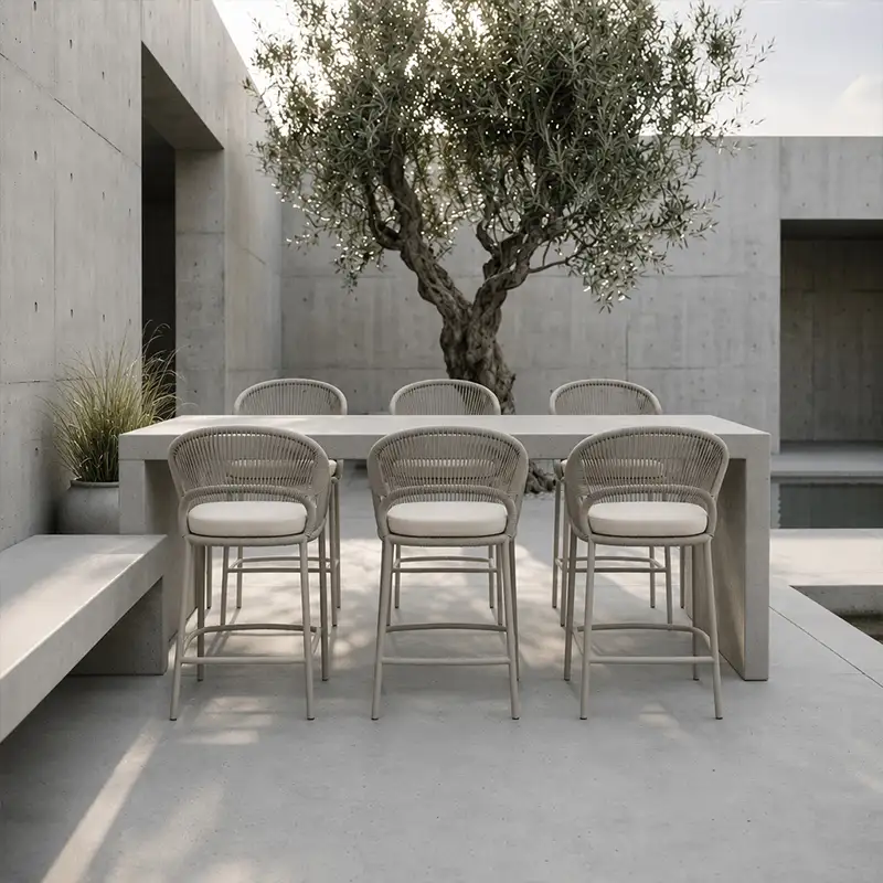 outdoor bar stool OBC003