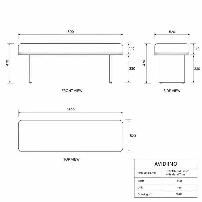 Bed BenchAVKTL17