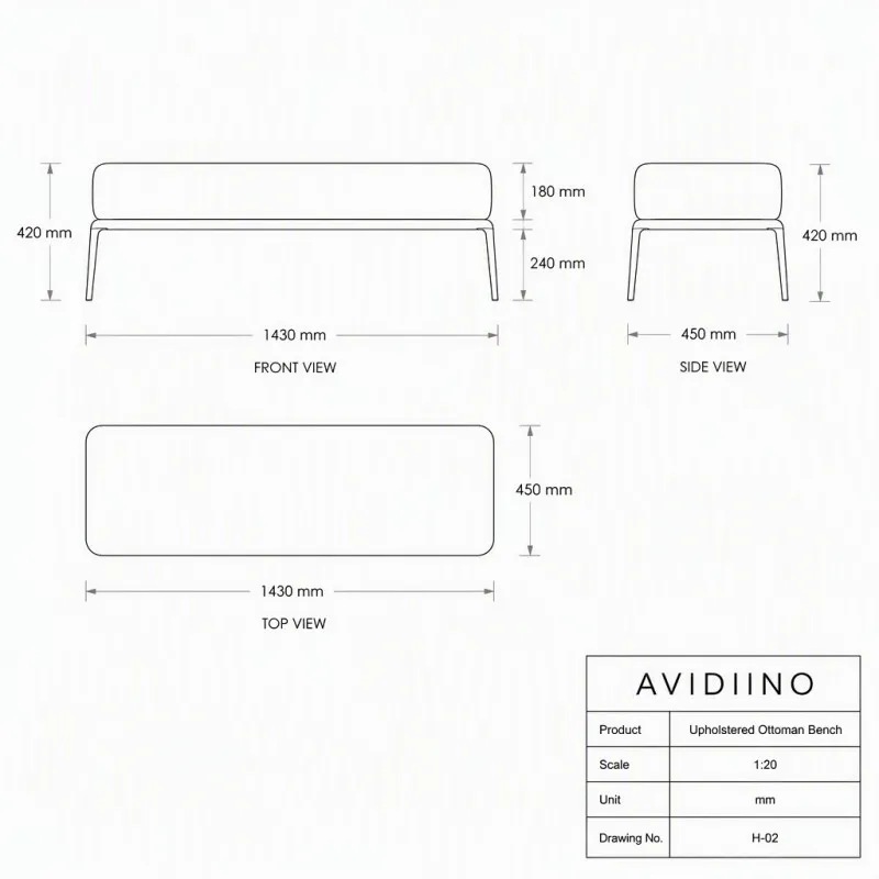 Bed BenchAVKTL18
