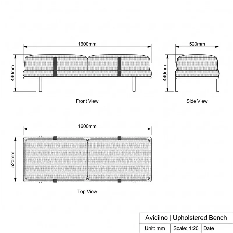 Bed benchAVKTL02