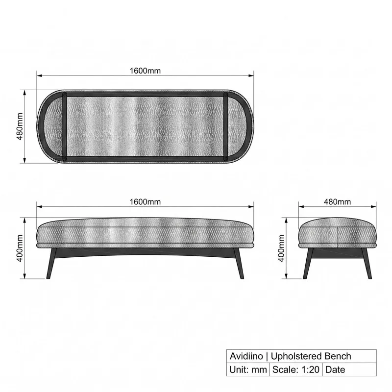 Bed benchAVKTL03