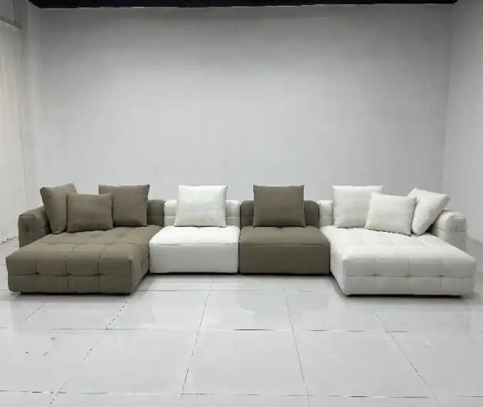 source furniture from China - Liberia villa custom sofa production