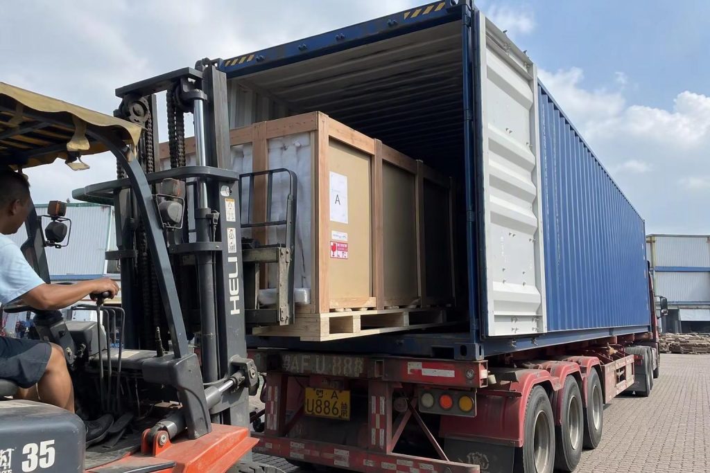 Furniture packaging for shipping from China - 5-ply export cartons with foam protection
