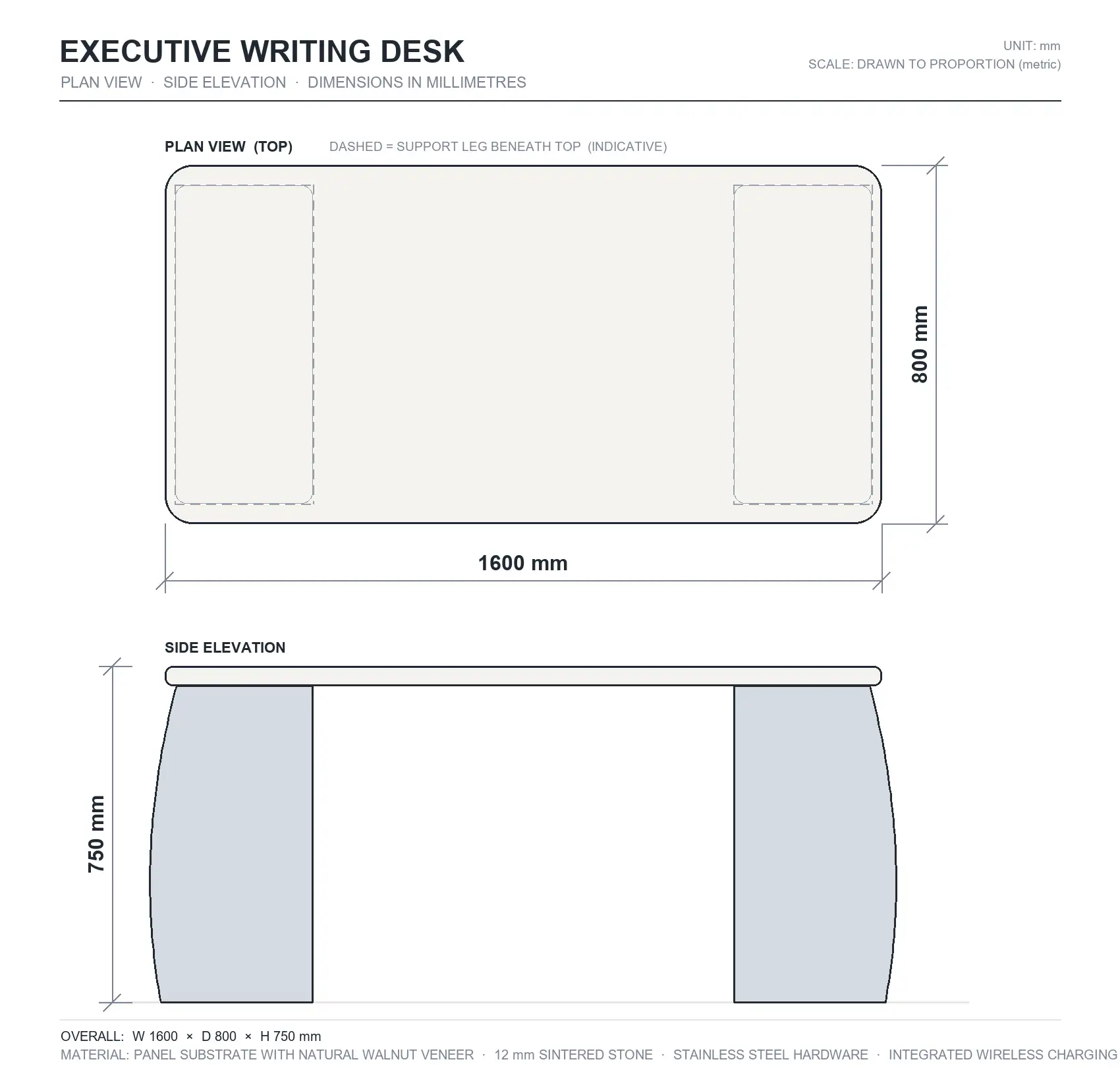 Desk table DW051 (5)