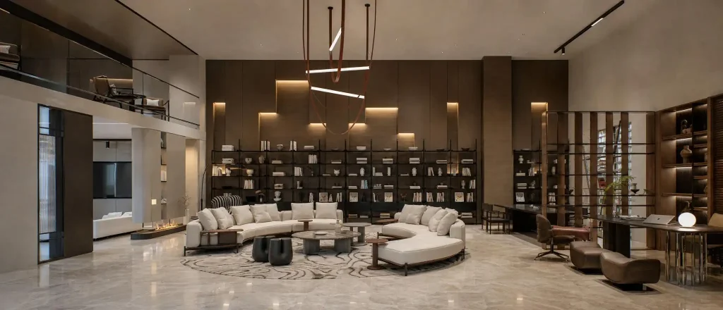 Furniture showroom for clinic furniture samples