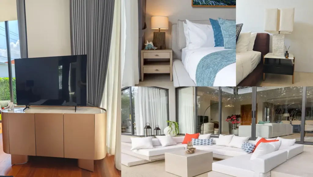 Villa furniture project with Loose Furniture